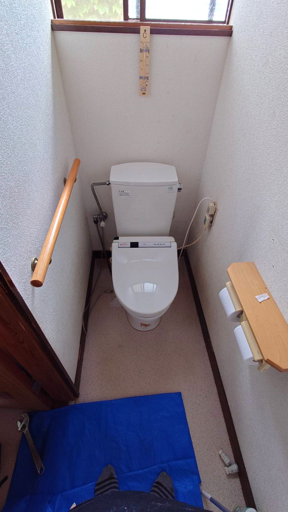 工事前のトイレ
